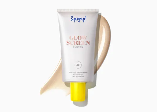 Сияющий крем для лица с SPF и эффектом загара