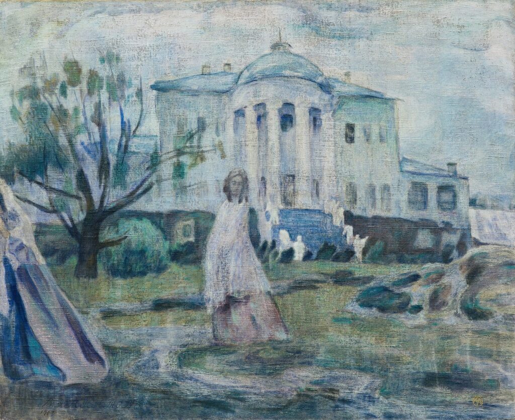 Картина 'Призраки' Виктора Борисова-Мусатова