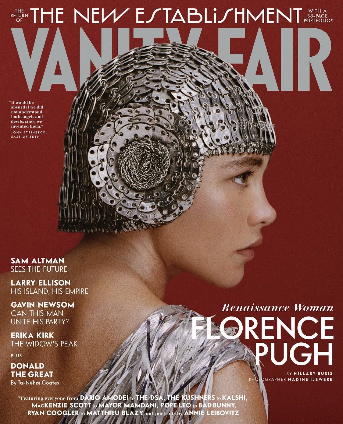Фото: Обложка Vanity Fair (США), 2026